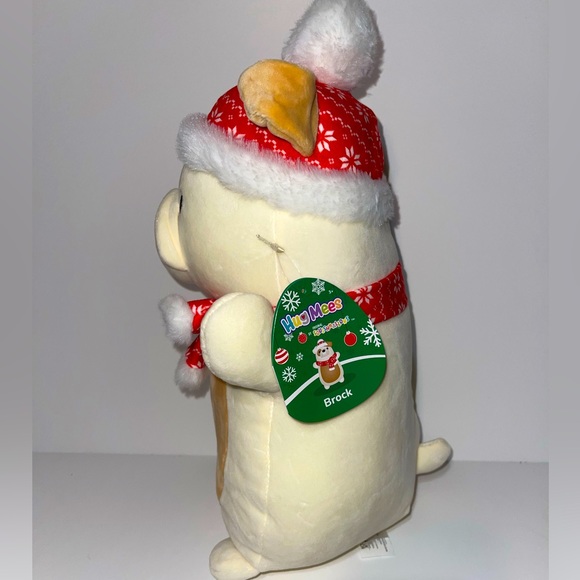Brock the Bulldog 12" Christmas Hugmee Squishmallows - Picture 3 of 5